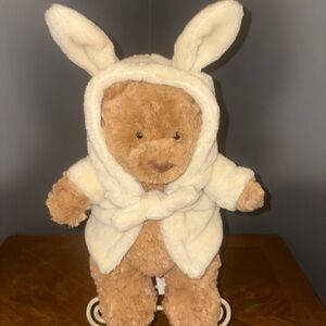 Jellycat Bartholomew Bear in Bunny Robe